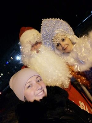 новогодний флеш моб1