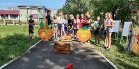 Яблочный Спас забавы детям припас3