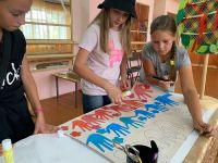 В Дюдькове отметили день российского флага1