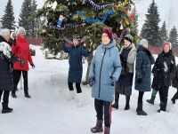 Новогодняя акция «Украсим елку поселка»1