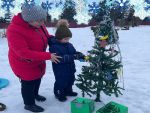 Снеговик провел зимние старты 